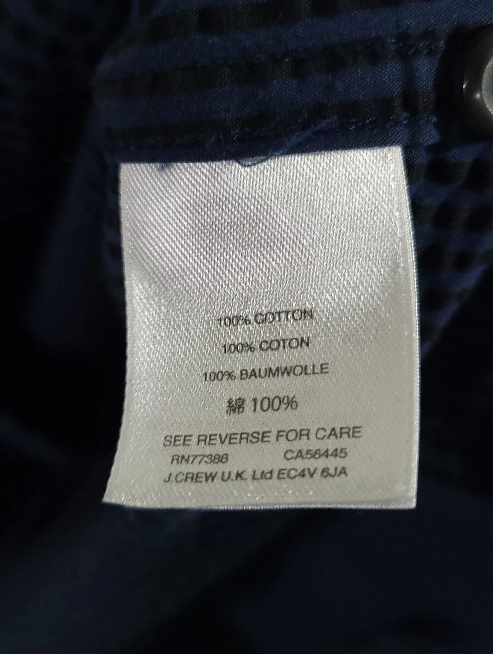 J Crew Seersucker Button Down Shirt Slim Fit M Blue Striped Hamptons Long Sleeve
